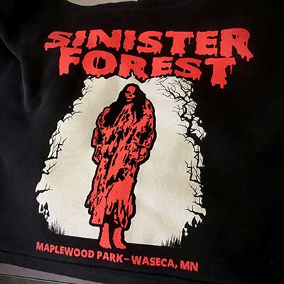 Dark color t-shirts available with white ink
