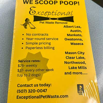 Single Color Flyers on Colored Stock